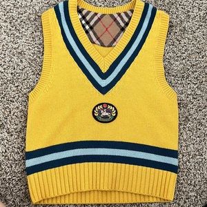 Burberry knitted vest